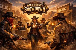 Wild Bounty Showdown LC99 jogo temático do Velho Oeste com recursos bônus